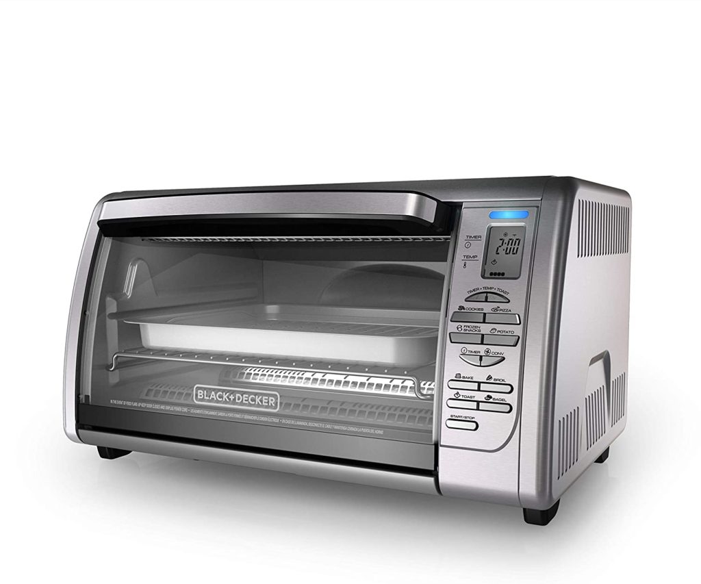 Best small toaster oven 2021 -BLACK+DECKER CTO6335S Toaster Oven