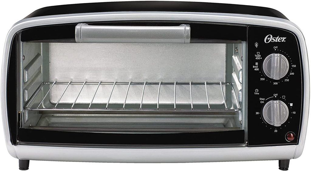 Best small toaster oven 2021 -  Oster 4-Slice Toaster Oven TSSTTVVG01